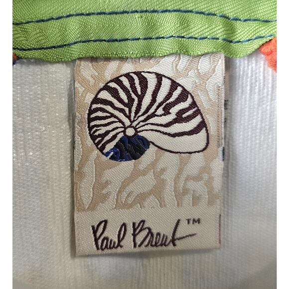 PAUL BRENT Sun and Sand Purse Small Tote Bag Beach Novelty Painted Canvas 8 x 8" - Picture 6 of 8